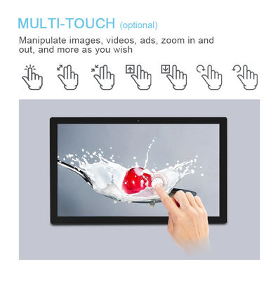 Interactive Acrylic 32 Inch Touch Screen Monitor Advertising Display OEM
