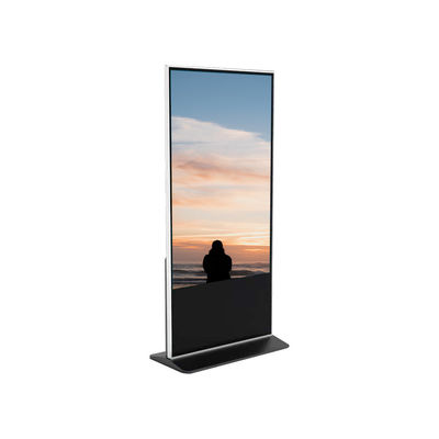 Android Wifi Floor Standing Digital Signage Kiosk LCD Advertising Player 43 Inch