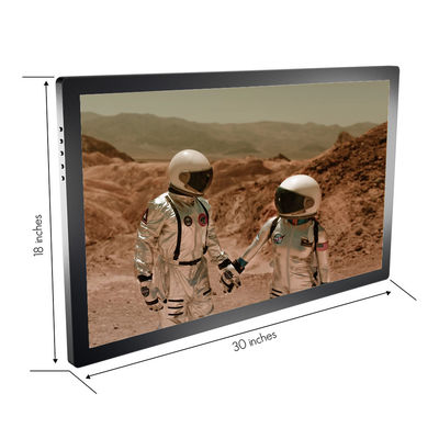 32 Inch Backlight Digital LCD Signage Display Advertising Signboard Customized