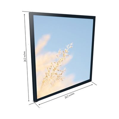 Ultrawide LCD Outdoor Touchscreen Monitor Advertising 1920x1920