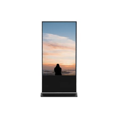 43Inch Floor Standing Digital Signage LCD Screen Advertising Kiosk For Outdoor