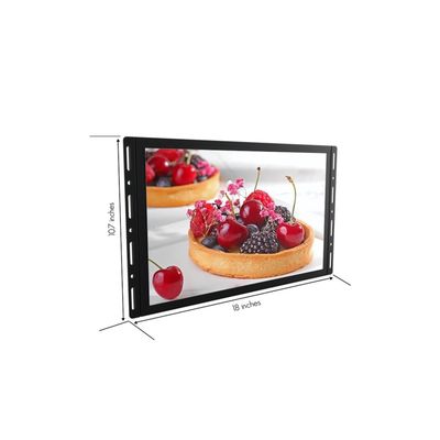 Indoor Touch Screen 19 Open Frame Monitor High Contrast
