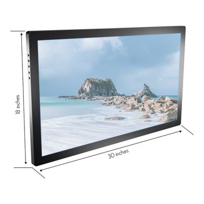 32 Inch Indoor Split Screen Black Android TFT Advertising Equipment for Retail Store