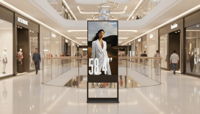 KOHO 58.4 inch indoor digital signage lifestyle 1
