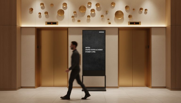 KOHO 58.4 inch indoor digital signage lifestyle 3